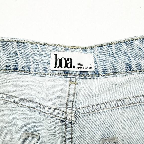 BOA Light Denim Jeans Acid Wash Skinny Jeans Size M - Picture 4 of 8